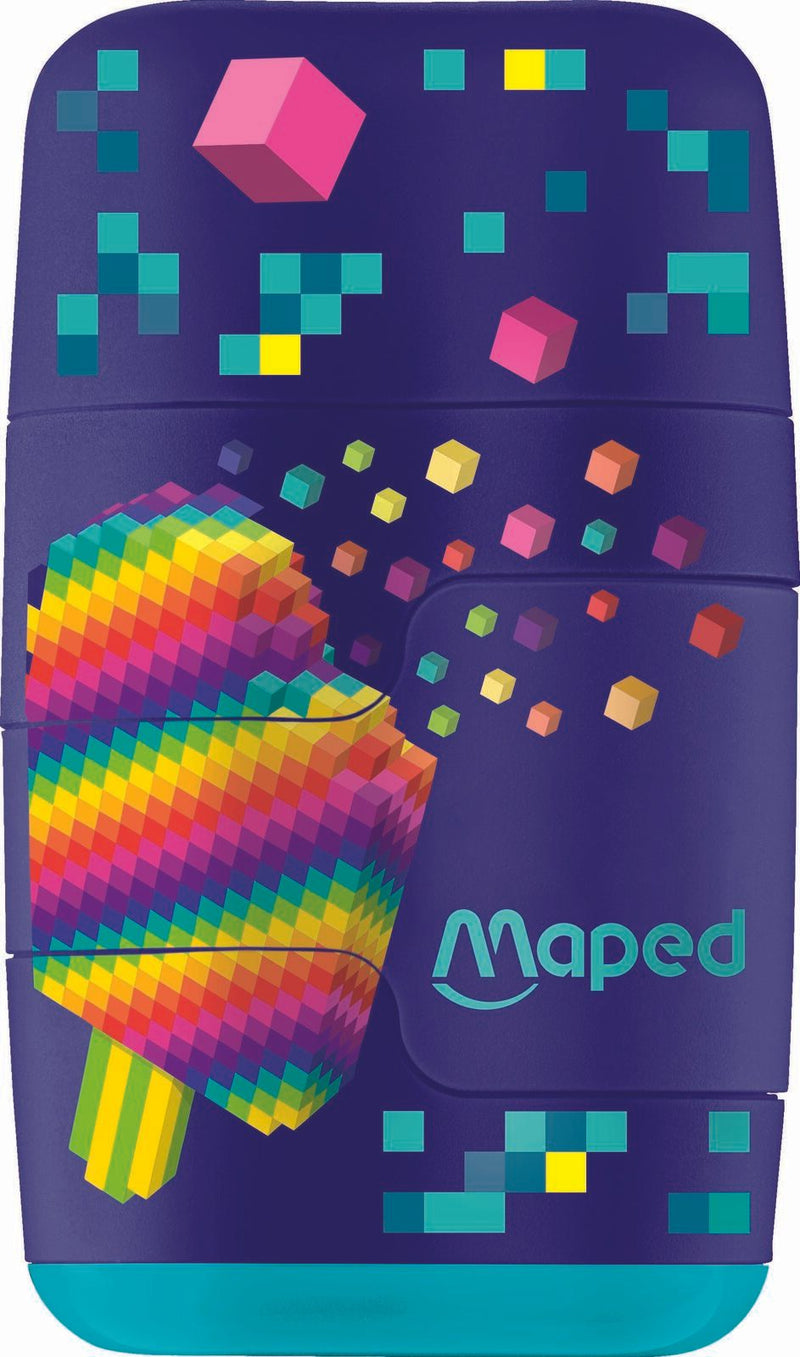 maped PIXEL PARTY Radiergummi lila