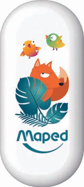 maped JUNGLE fever Radiergummi weiß
