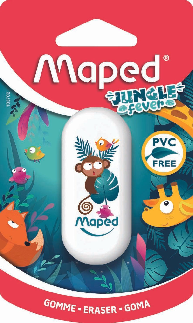 maped JUNGLE fever Radiergummi weiß