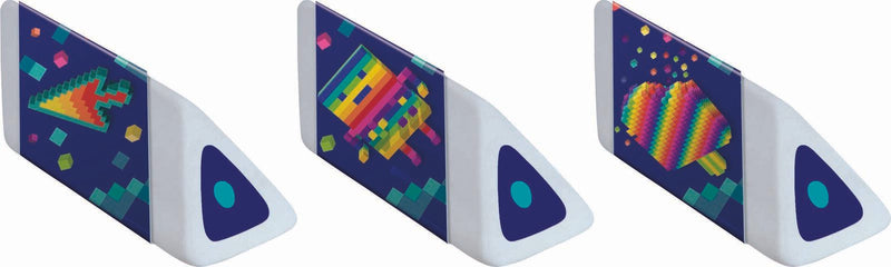 maped PIXEL PARTY Radiergummis weiß