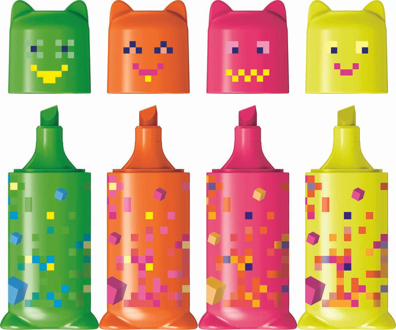 maped PIXEL PARTY Mini Textmarker Mehrfarbig