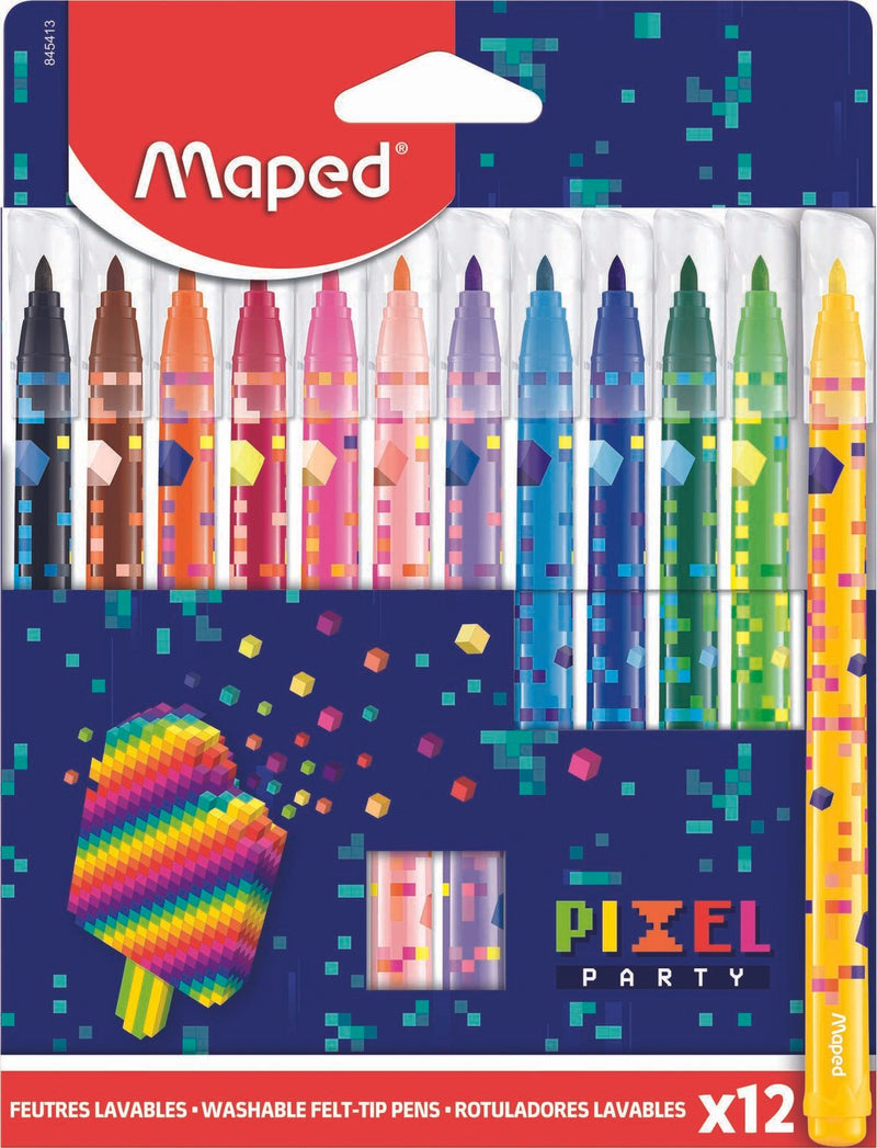 maped Filzstifte PIXEL Party Mehrfarbig