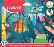 maped Filzstifte JUNGLE fever Mehrfarbig