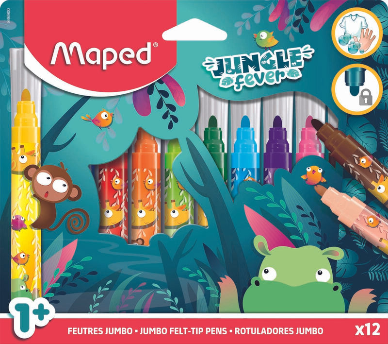 maped Filzstifte JUNGLE fever Mehrfarbig