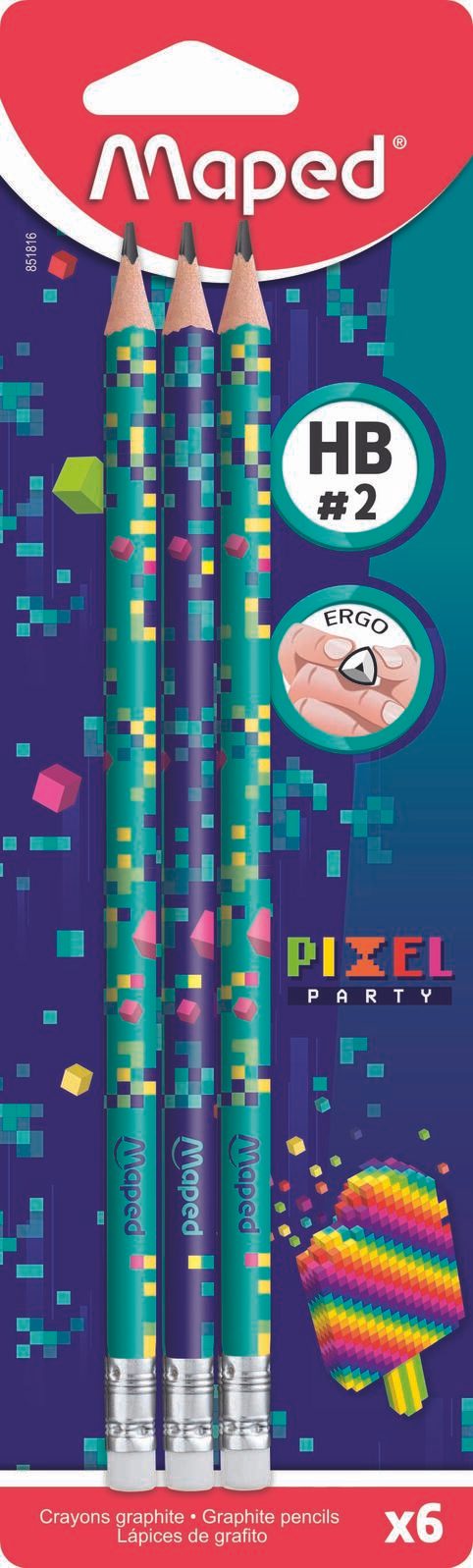 maped Bleistifte PIXEL PARTY