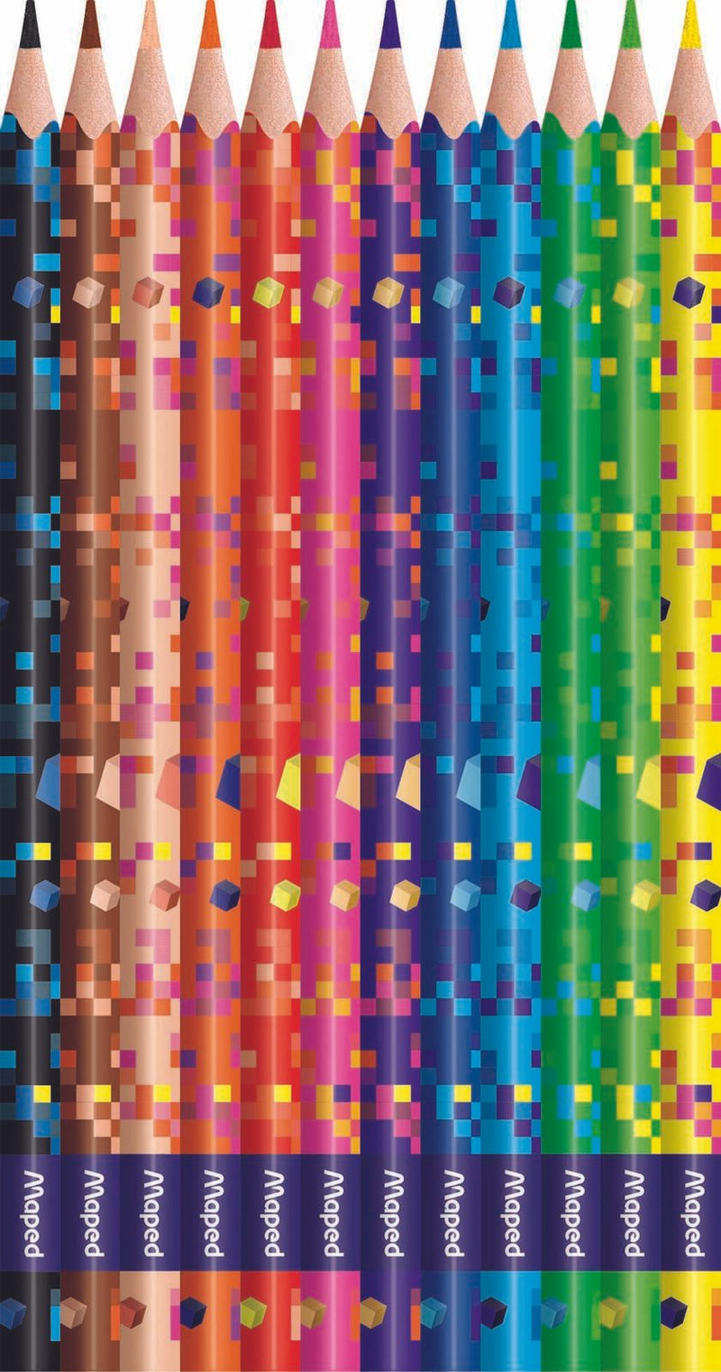 maped Buntstifte PIXEL PARTY Mehrfarbig