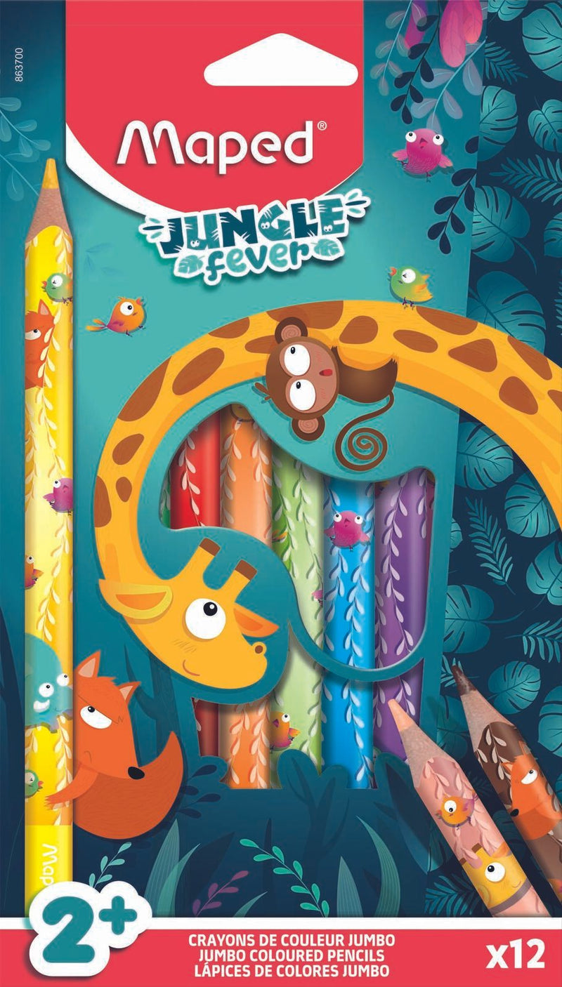 maped Buntstifte JUNGLE fever Mehrfarbig