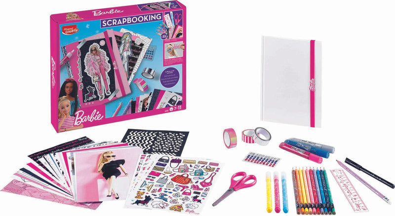 maped Malset Barbie Scrapbooking Mehrfarbig