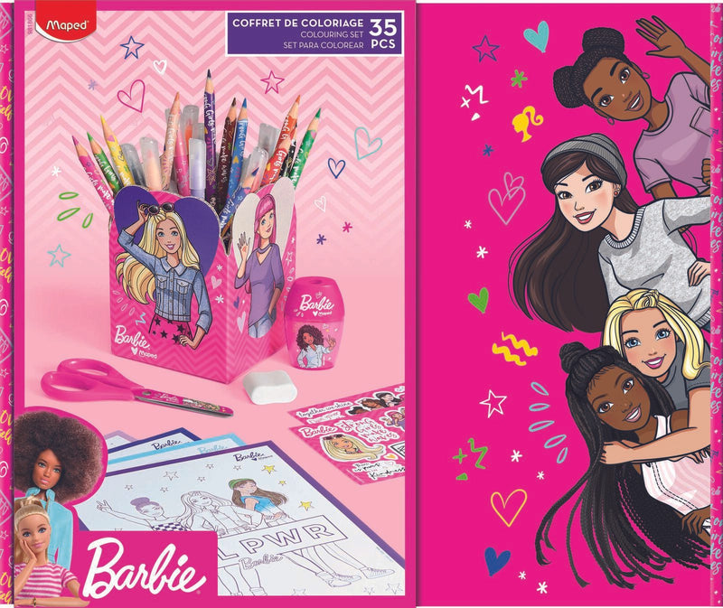 maped Malset Barbie Mehrfarbig
