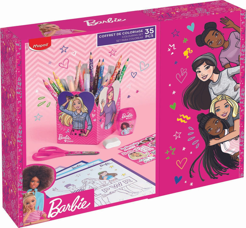 maped Malset Barbie Mehrfarbig
