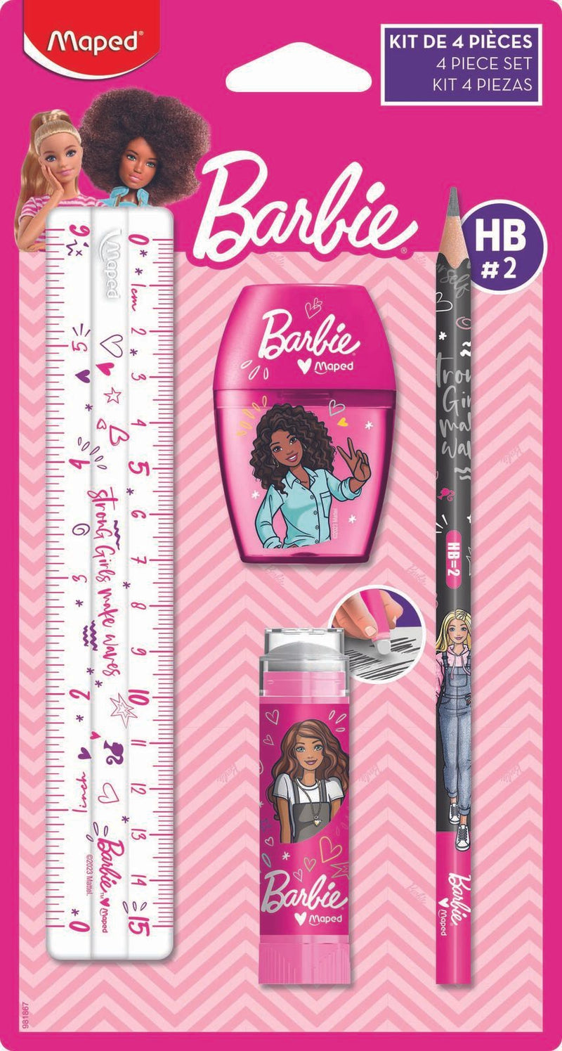 maped Schreibset Barbie farbsortiert