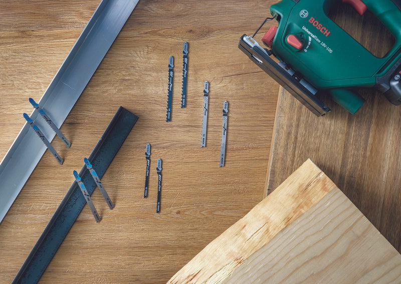 BOSCH Mixed Wood and Metal Stichsägeblätter-Set 10-teilig