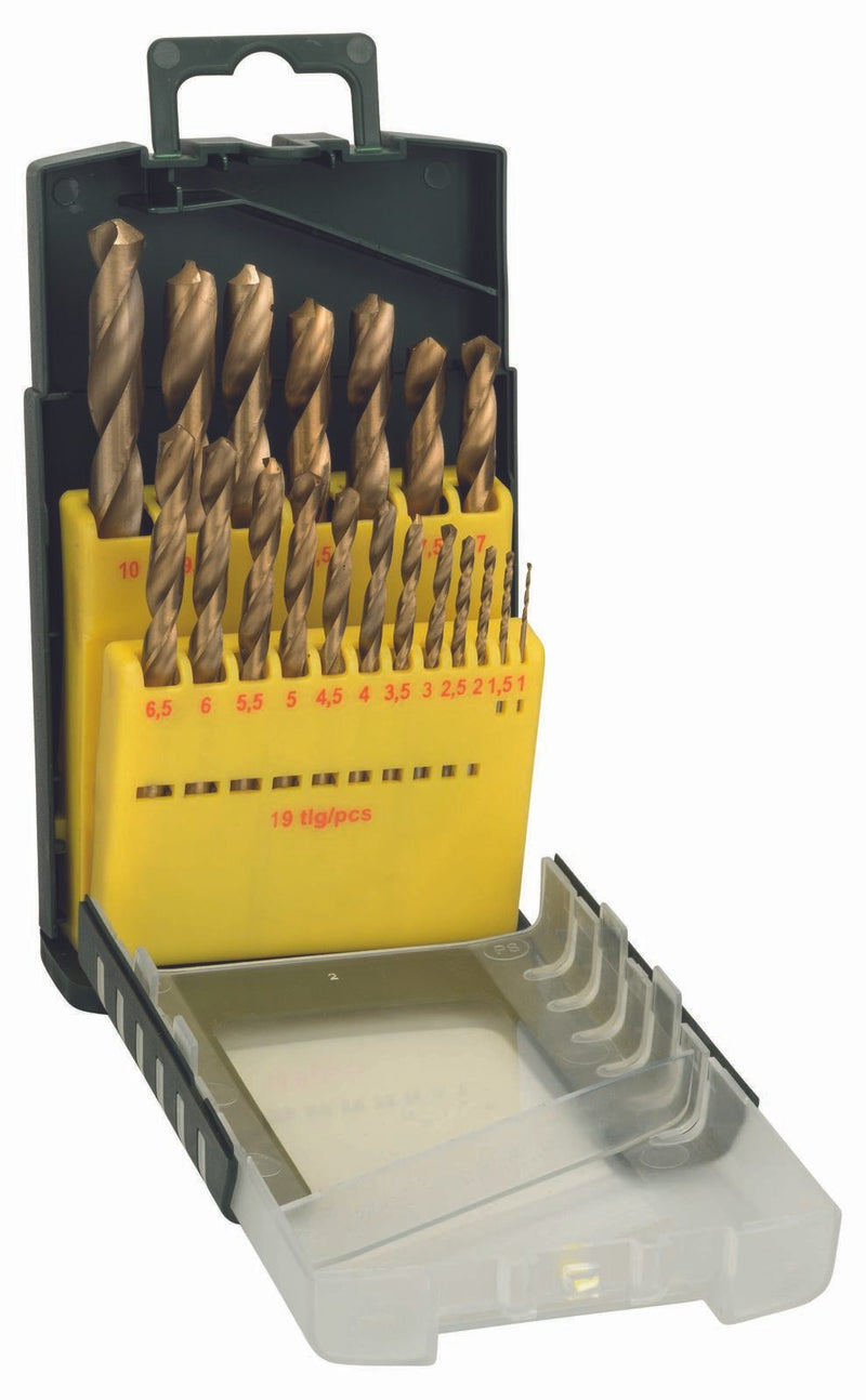 BOSCH Metallbohrer-Set HSS-TiN 19-teilig