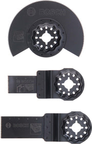 BOSCH Starlock Starter-Set „Wood“ Tauchsägeblätter-Set 3-teilig