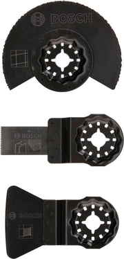 BOSCH Starlock Starter-Set „Tiles“ Tauchsägeblätter-Set 3-teilig