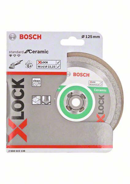 BOSCH Diamant-Trennscheibe X-LOCK Standard for Ceramic