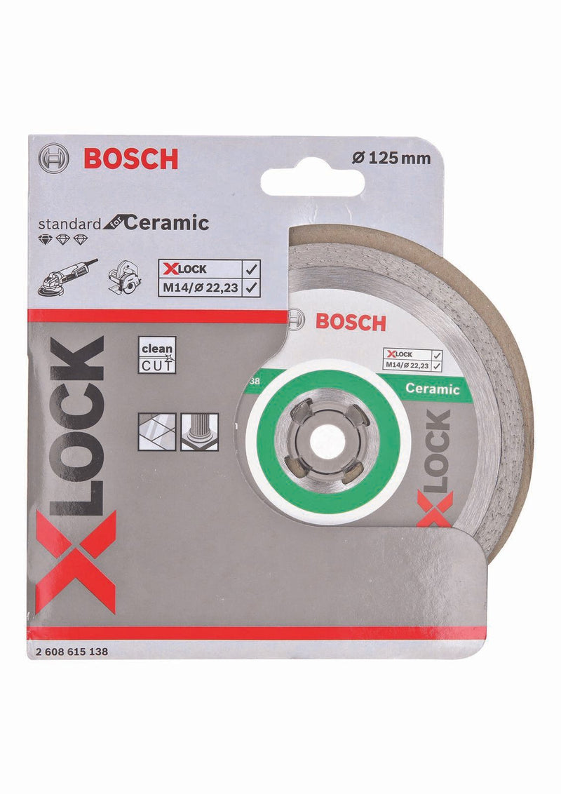 BOSCH Diamant-Trennscheibe X-LOCK Standard for Ceramic
