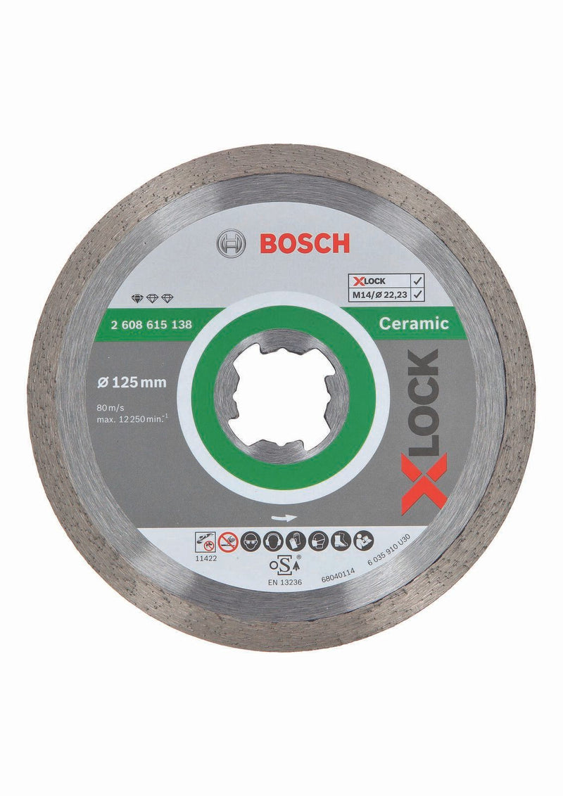 BOSCH Diamant-Trennscheibe X-LOCK Standard for Ceramic
