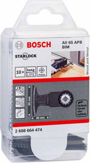 BOSCH Starlock AII 65 APB Tauchsägeblätter 10 St.