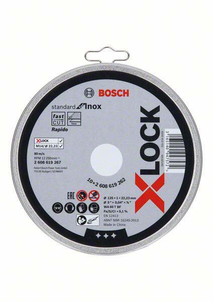 BOSCH Trennscheibe X-LOCK Standard for Inox