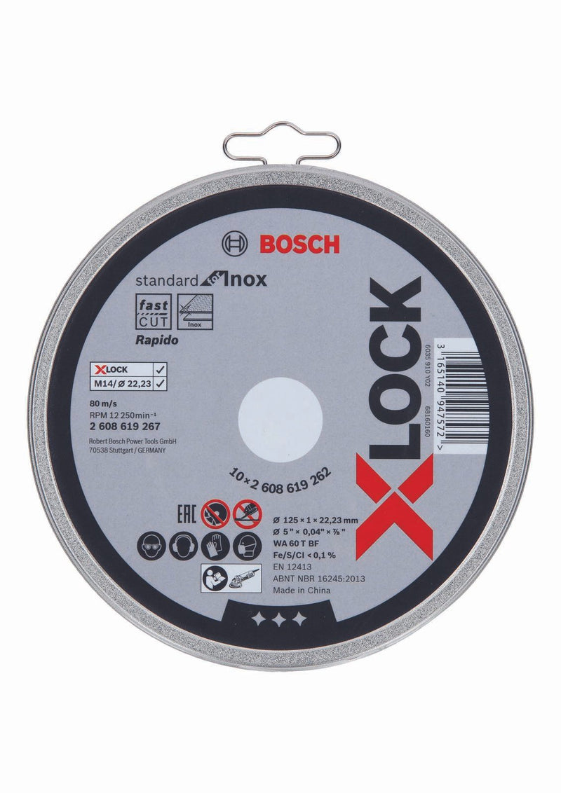BOSCH Trennscheibe X-LOCK Standard for Inox