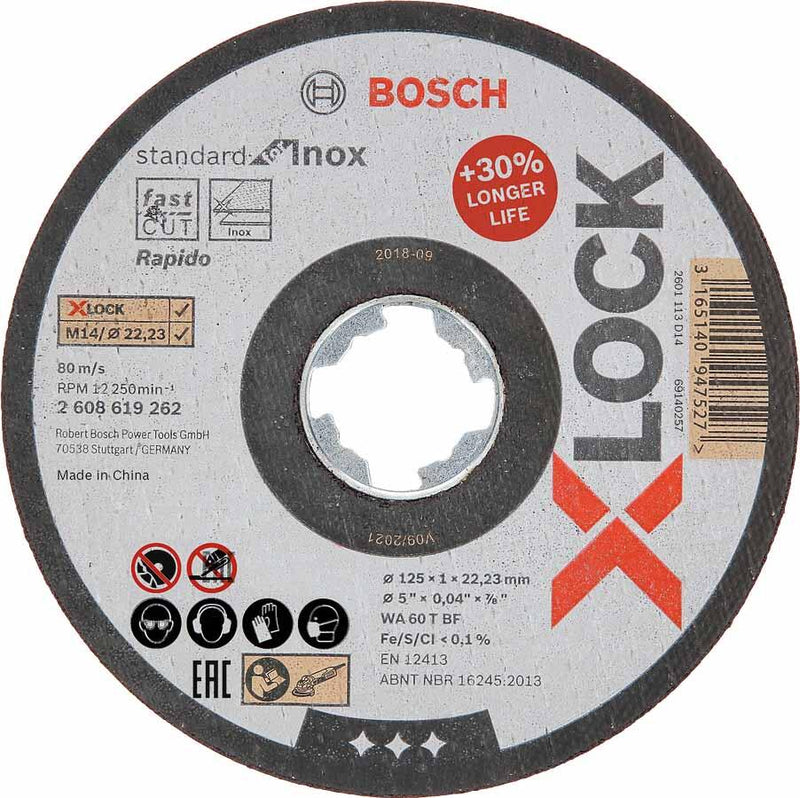 BOSCH Trennscheibe X-LOCK Standard for Inox