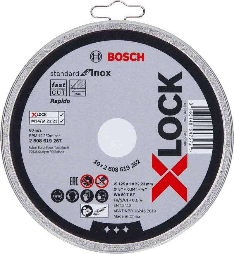BOSCH Trennscheibe X-LOCK Standard for Inox
