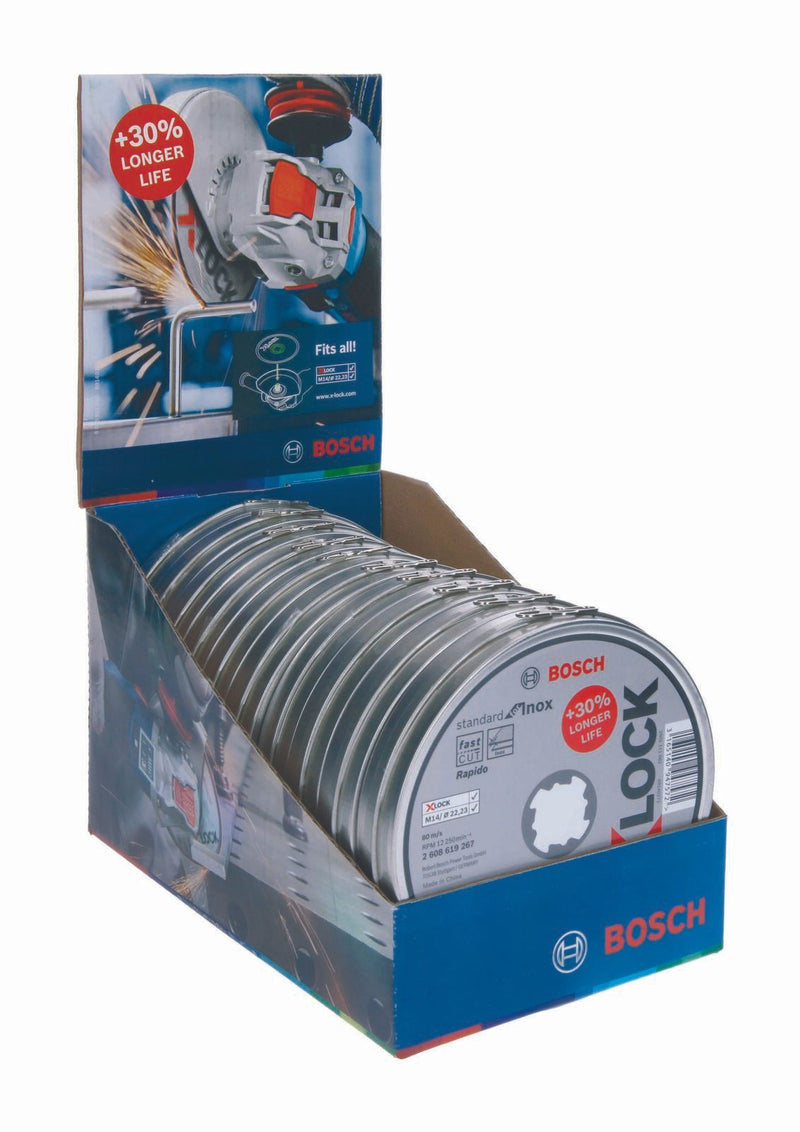 BOSCH Trennscheiben X-LOCK Standard for Inox