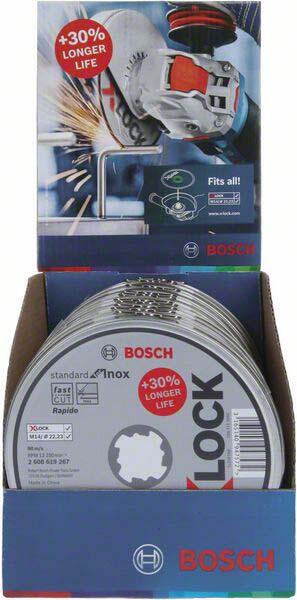 BOSCH Trennscheiben X-LOCK Standard for Inox