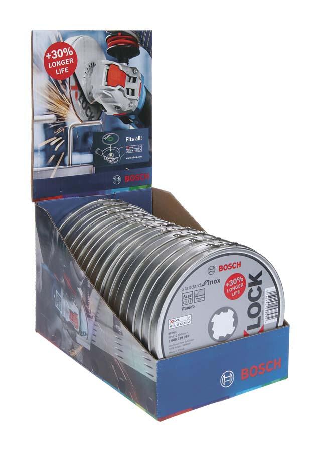 BOSCH Trennscheiben X-LOCK Standard for Inox