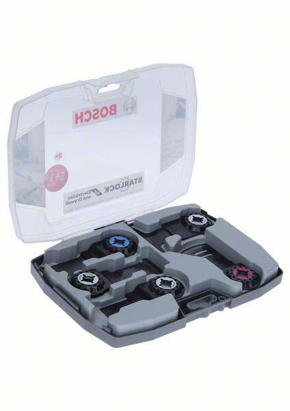 BOSCH Starlock Set für Elektriker und Trockenbauer Tauchsägeblätter-Set 6-teilig
