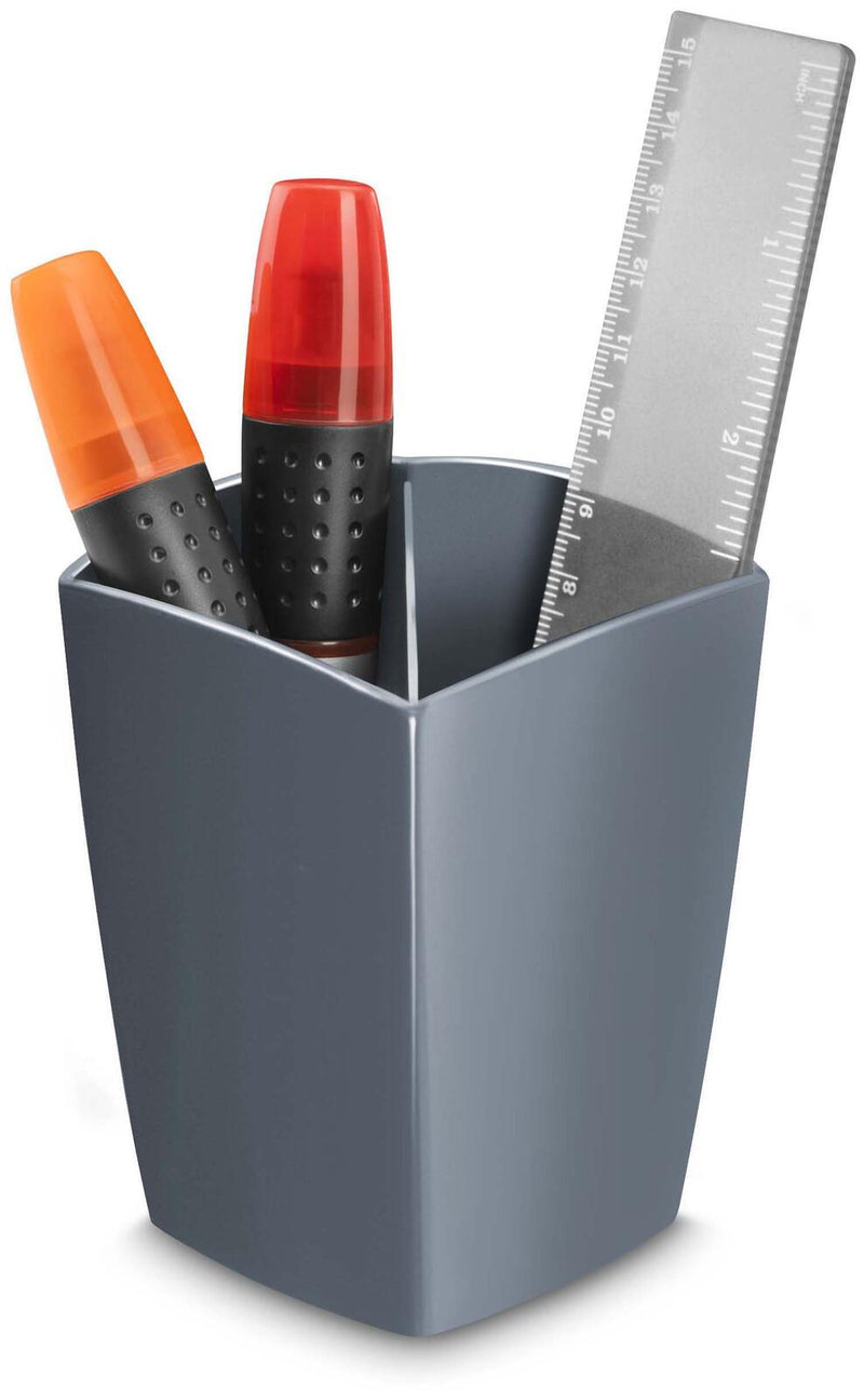 cep Mineral Stiftehalter 7,4 x 7,4 x 9,5 cm grau