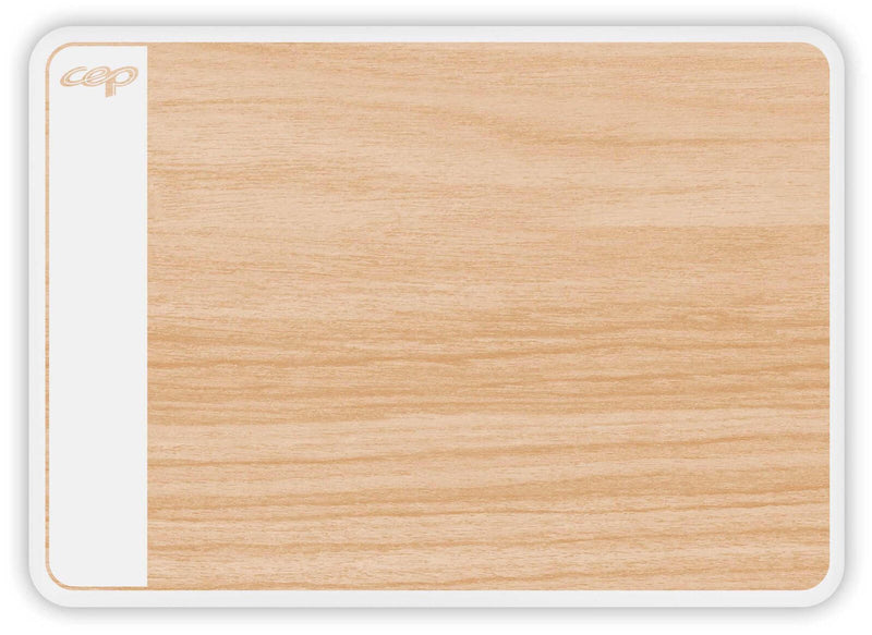cep Mousepad weiß/buche