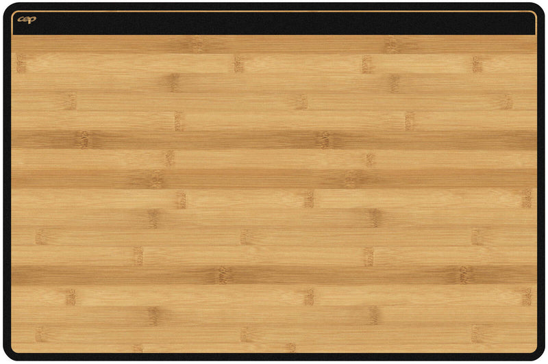 cep Schreibtischunterlage 58,5 x 38,5 cm schwarz/bambus