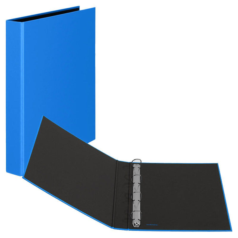 VELOFLEX Ringbuch 4-Ringe DIN A4 3.5 cm blau