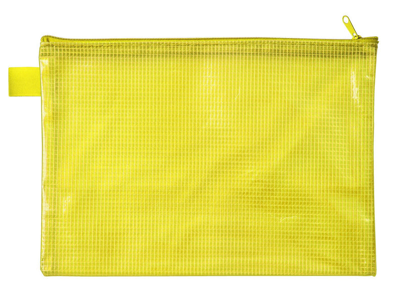 VELOFLEX Reißverschlussbeutel A5 gelb
