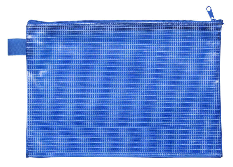 VELOFLEX Reißverschlussbeutel A5 blau