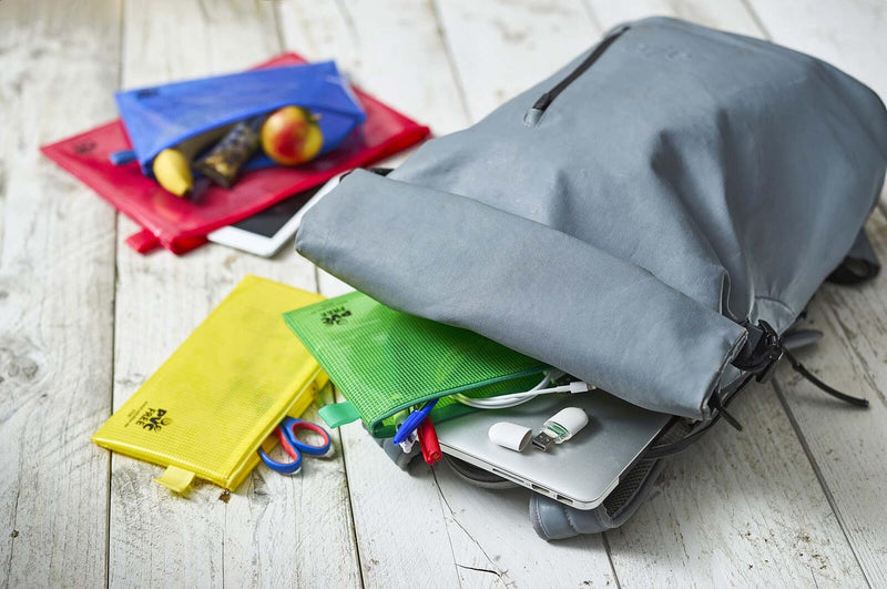 VELOFLEX Reißverschlussbeutel DIN lang grün