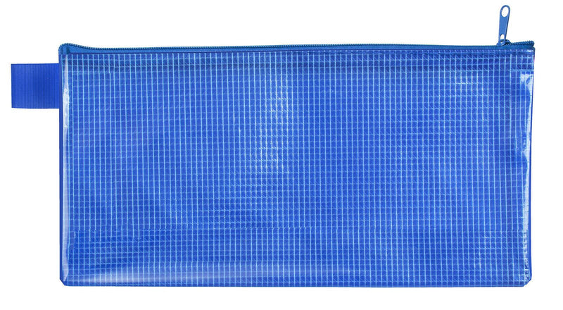 VELOFLEX Reißverschlussbeutel DIN lang blau