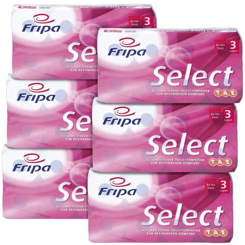 Fripa Toilettenpapier Select 3-lagig