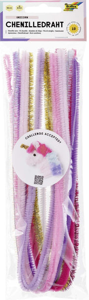 folia Chenilledraht Unicorn