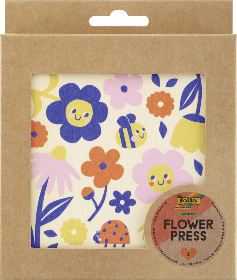 folia Bastelset Blumenpresse