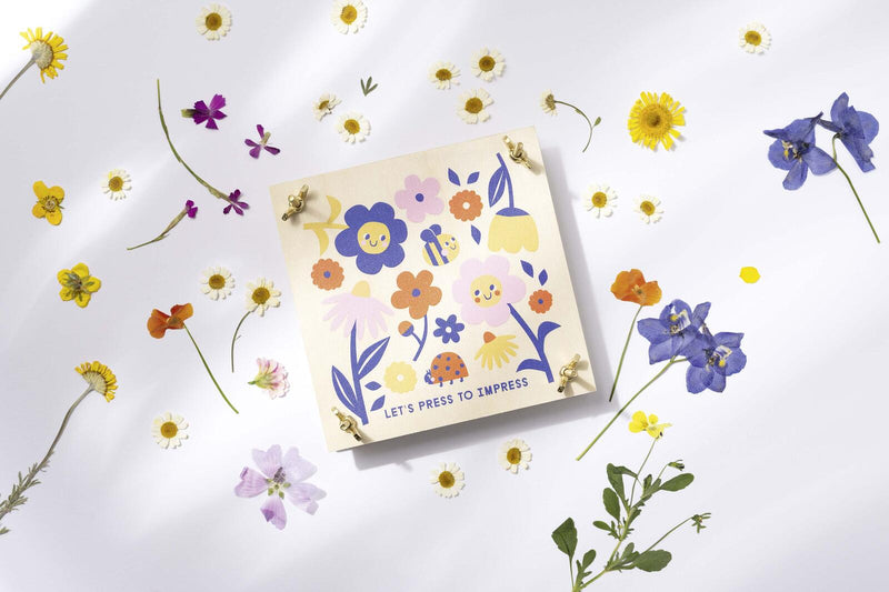 folia Bastelset Blumenpresse