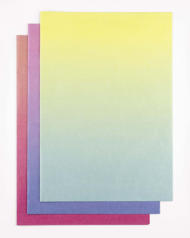 folia Seidenpapier 50 cm x 70 cm mehrfarbig