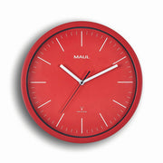MAUL Funkwanduhr MAULjump Ø 31 cm rot