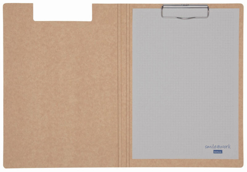 MAUL Klemmbrettmappe MAULbalance DIN A4 braun