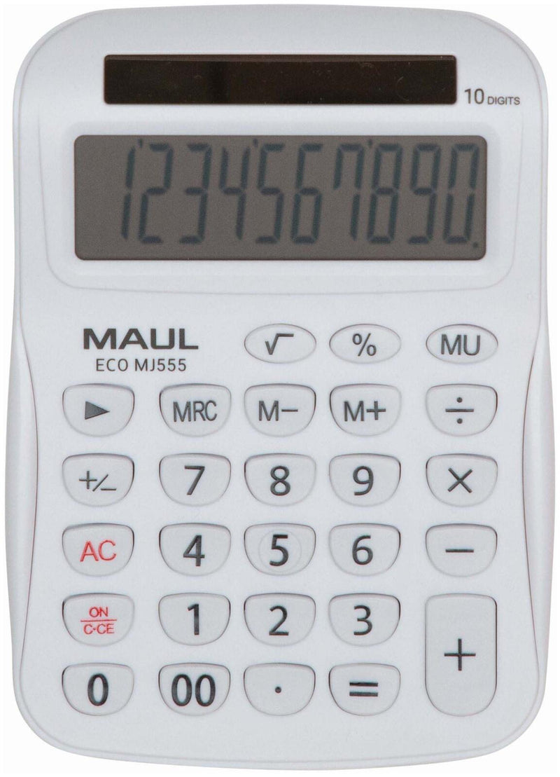 MAUL Tischrechner ECO MJ555 weiß