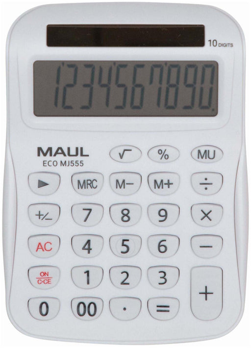 MAUL Tischrechner ECO MJ555 weiß