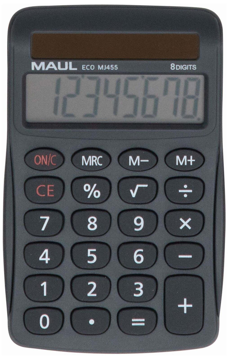 MAUL Tischrechner ECO MJ455 grau