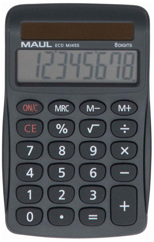 MAUL Tischrechner ECO MJ455 grau